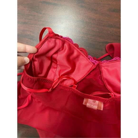 Vintage Sears Babydoll Lingerie by Inner Most with Lace Size Medium - Picture 9 of 9